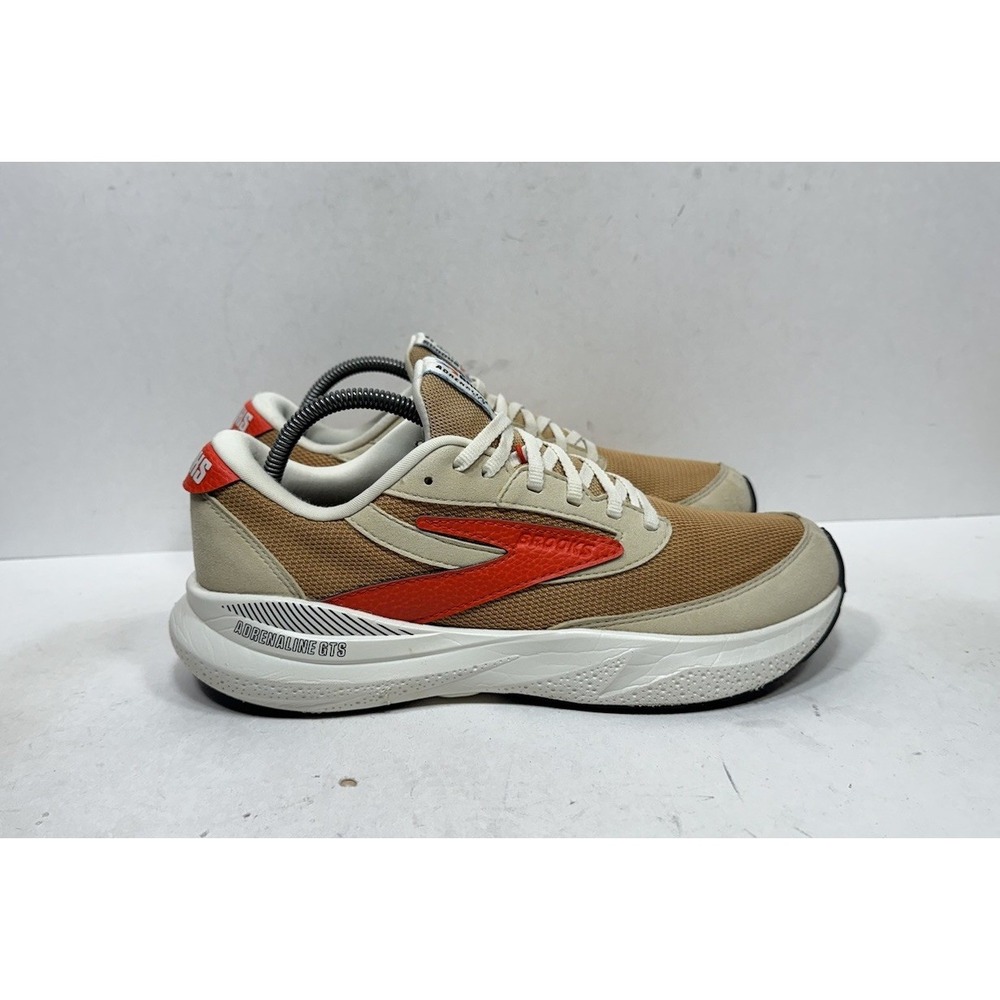 Brooks Adrenaline GTS 24 Womens Sz 11 Running Shoes Tan Orange 1204261B296 Retro